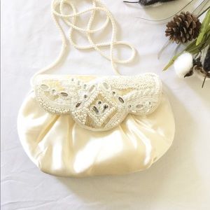 Vintage pearled purse